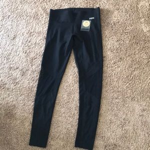 PINK black Bonded Legging small